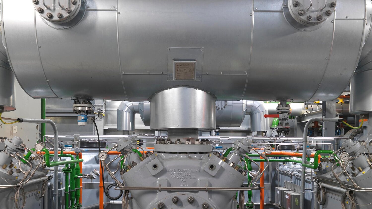 Process gas compressor cooler, Rozenburg Botlek, Netherlands