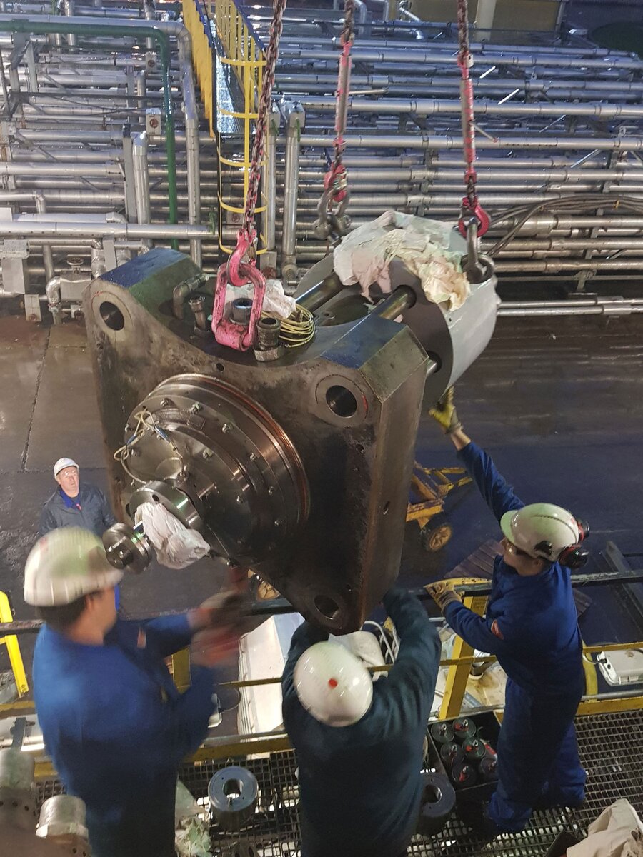 Cylinder disassembly