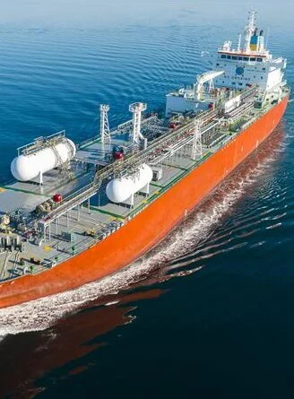 LPG gas ship