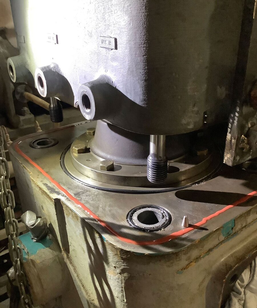 New cylinder was needed to restore operation