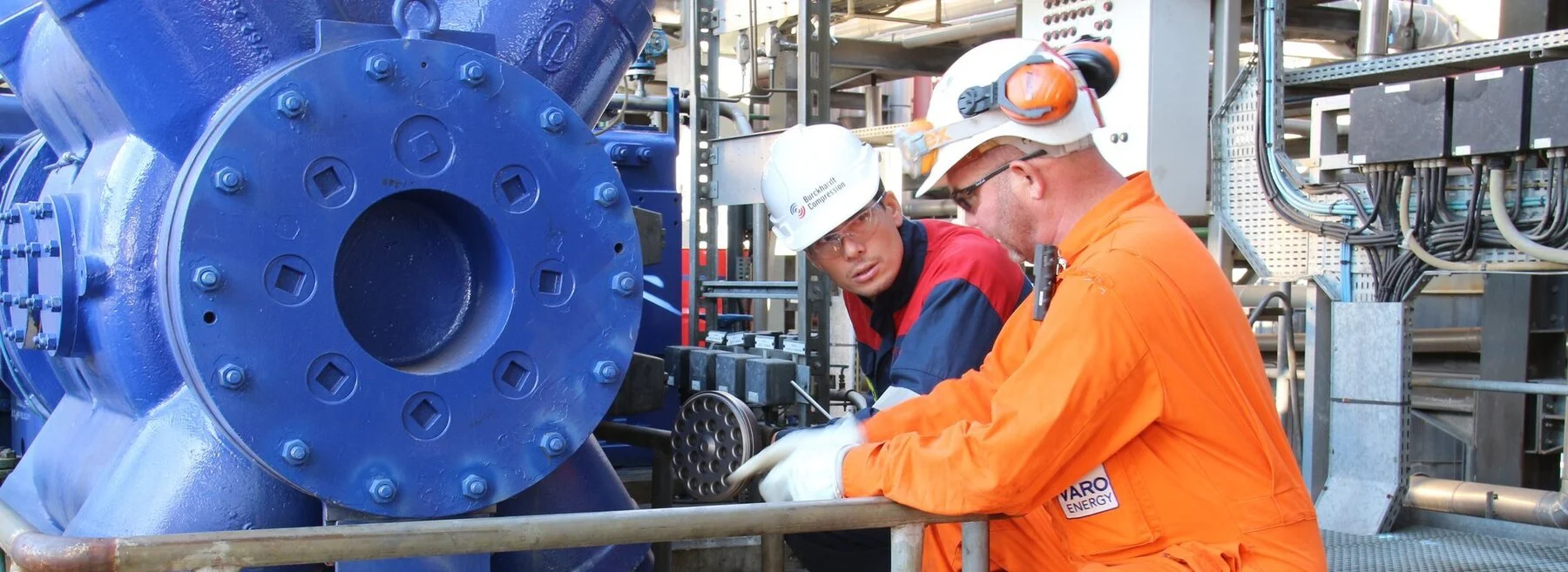 Other brand valve replacement, Varo refinery