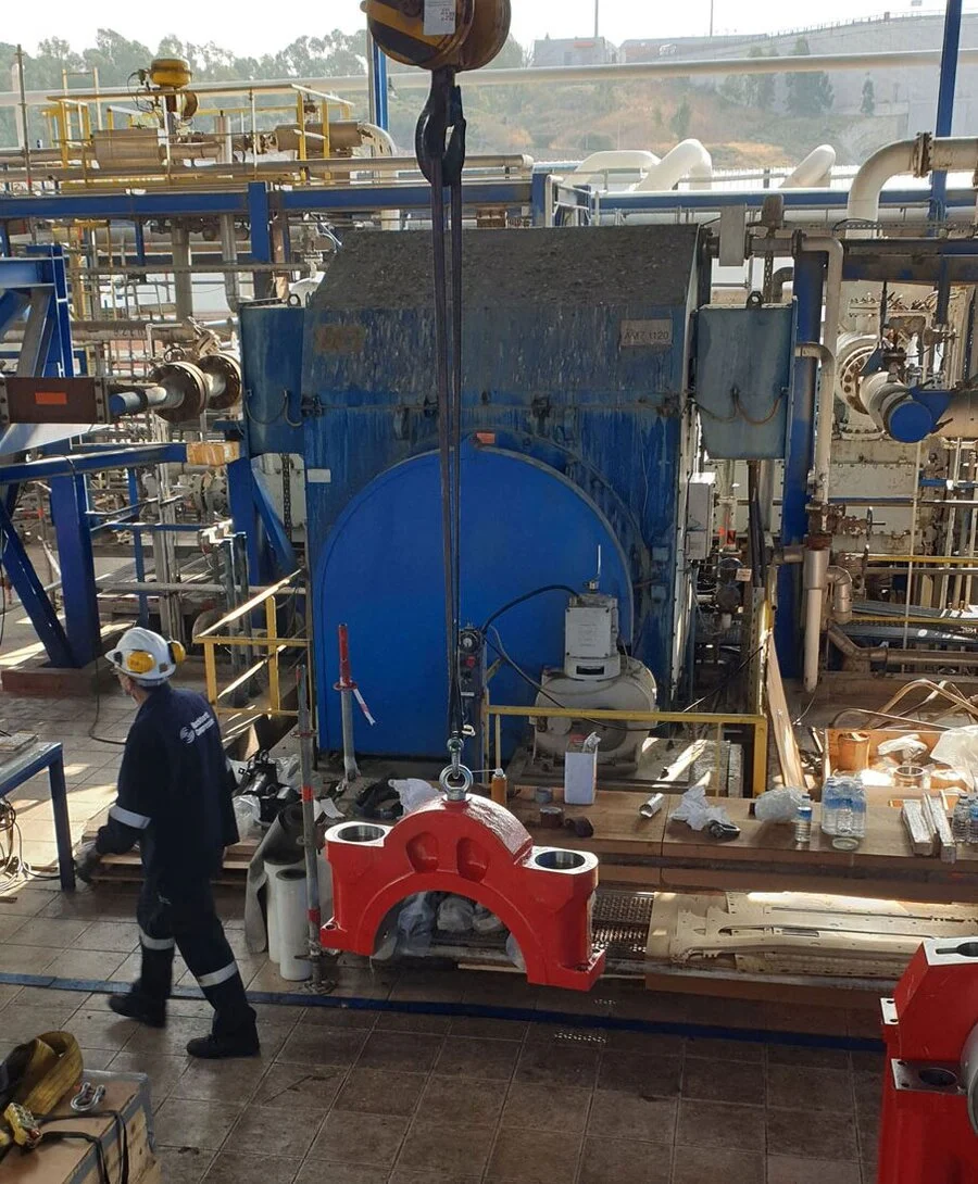 Complete overhaul of compressors