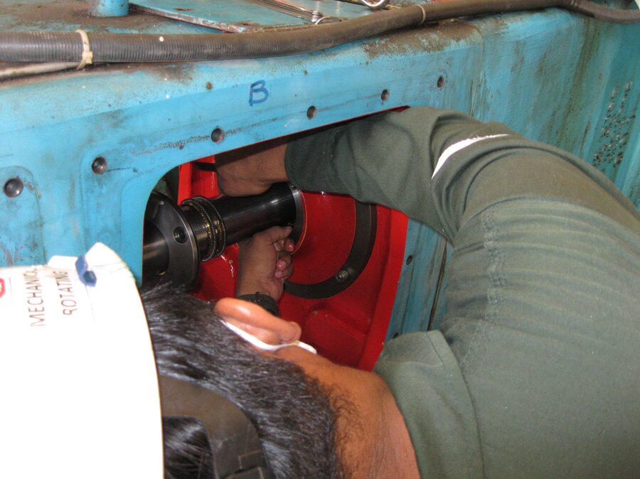 An expert from Burckhardt Compression was always supporting the customer’s technician