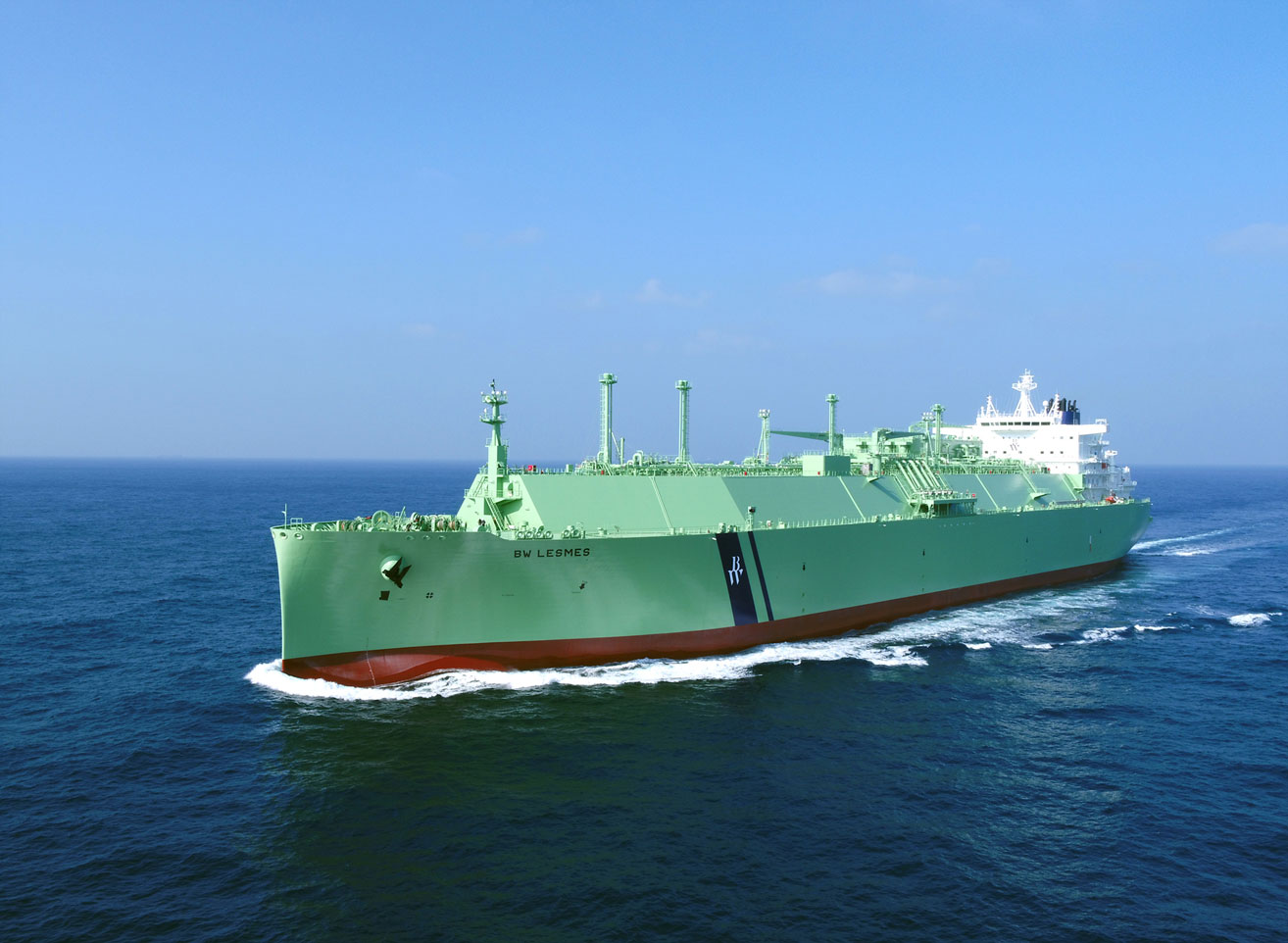LNG carrier ship by BW Group names Lesmes