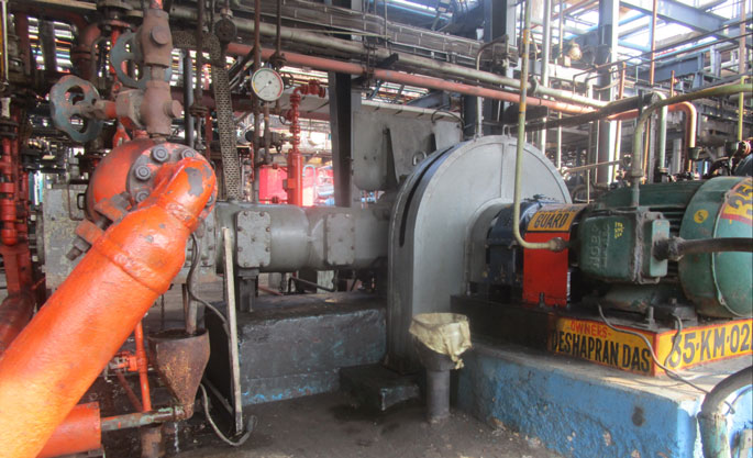 Burton Corblin at IOCL Haldia refinery