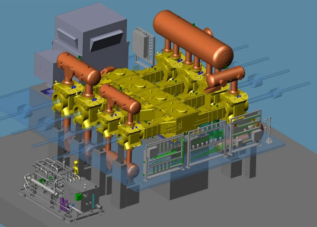 Hydrogen compressor system Hydrogen compressor system