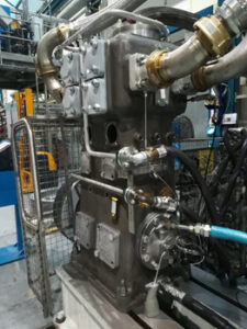 Test run of Laby® compressor according to Burckhardt's regulations